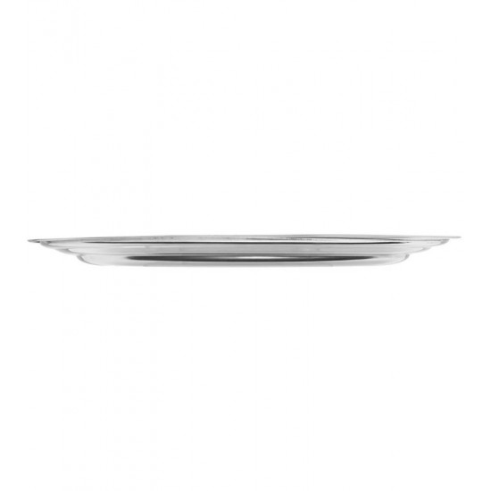 Travessa Oval Rasa 30,5 cm em Aço Inox